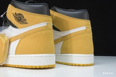 Yellow High " AJ1  555088-109 Ochre" 0727
